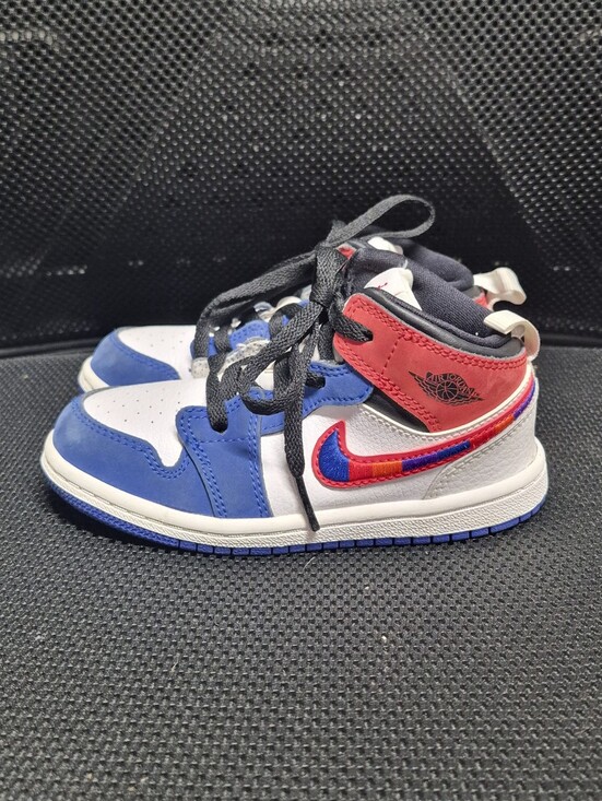 Nike Other - Nike Air Jordan Kids High-Top Sneakers in Blue, Red and White